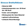 Sirocco Luftdüse, Ausströmdüse, Drehluftdüse, rund, Typ Produktbild-Vorschau 5
