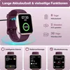 Smartwatch Damen mit Telefonfunktion, 1,85" HD Fitness Produktbild-Vorschau 8