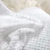 Biały Koc Miękka Narzuta Z Mikrofibry Sofa Koc Monte Podgląd zdjęcia produktu 4
