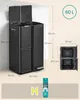 SONGMICS Mülltrennsystem Küche 60 L Tretmülleimer mit 3 Produktbild-Vorschau 6