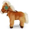 Cheval en peluche marron debout 30 cm ECO-FRIENDLY Voir les images du produit 3