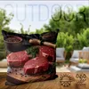 VOID Steak Grillen Raw Beef Kissenbezug Kissenhülle sofa Produktbild-Vorschau 4