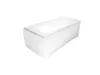 A white bathtub on a white background. Produktbild-Vorschau