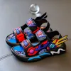 Kinder Jungen Sandalen Pantoletten Schaum Leicht Schuhe Produktbild-Vorschau 2