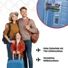 Reisekoffer aus Polypropylen (PP) Modell Nova Lake Blue 3er Produktbild-Vorschau 5