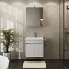 Planetmöbel Badmöbel-Set mit Keramikwaschbecken 63 cm, Produktbild-Vorschau 1