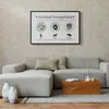 Posterpapier Poster - Paw Prints 30x21 cm Tiere Produktbild-Vorschau 2