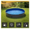 Purlov 27507 Faltbares Hundebad 160 x 30 cm, blau-grau Produktbild-Vorschau 13