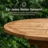 Premium Gartentisch ausziehbar Borneo, runder Garten Tisch Produktbild-Vorschau 8