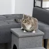 PawHut Hundetreppe, 3 Stufige Katzentreppe mit Höhle, Produktbild-Vorschau 7