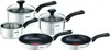 A set of cookware including pots and pans on a white background. Produktbild-Vorschau