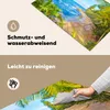 KitchenYeah© Herdabdeckplatte Strand - Amerika - Palmen , Produktbild-Vorschau 2