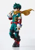 A side profile of an action figure of Izuku Midoriya from My Hero Academia. Náhled obrázku produktu