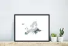 MuchoWow® MuchoWow® Gerahmtes Poster Karte - Europa - Produktbild-Vorschau 4