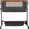 Qute Q-Wiggle Electric Co-Sleeper Antra - Walnut | Qute Produktbild-Vorschau 1