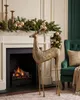 BELIANI Weihnachtsdekoration Gold Metall 126 cm in Produktbild-Vorschau 4