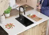 PRIMAGRAN Spülbecken Anthrazit 28x50cm, Granitspüle 1 Produktbild-Vorschau 7