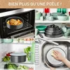 Tefal Ingenio L26190, Gemischtes Set, Grau, Aluminium, Produktbild-Vorschau 3
