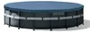 Intex Pool Abdeckplane Frame Pool Rund Ø 549 cm Blau Mit Produktbild-Vorschau 1