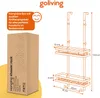 Goliving Duschregal ohne Bohren – 74x35cm – Hängend – Produktbild-Vorschau 8