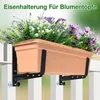 2er Set Blumenkasten Halterung verstellbar, für Balkon Produktbild-Vorschau 4