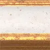 Bilderrahmen Vienna - 20x60 cm, Weiß Gold Nachbildung, 1 mm Produktbild-Vorschau 8