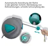 YARDIN 20m Druckluftschlauch Aufroller automatisch 1/4" Produktbild-Vorschau 4
