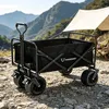 Bollerwagen Faltbar, Für Camping Einkaufen, Belastbar Bis Produktbild-Vorschau 3
