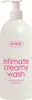 A white bottle of intimate wash with pink text and a pink logo. Náhled obrázku produktu