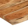 Mensola a muro 50x30x2,5 cm rettangolare in legno massiccio Anteprima dell’immagine prodotto 7