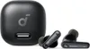 A pair of black wireless earbuds and their charging case are displayed against a white background. Anteprima dell’immagine prodotto