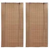 vidaXL Bambusrollos 2 Stk. 120x220 cm Braun Produktbild-Vorschau 6