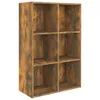 vidaXL Étagère/sideboard chêne fumé 66x30x98 cm bois Voir les images du produit 11