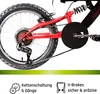 Galano FS180 Kinderfahrrad 18 Zoll ab 6 Jahre 115 - 130 cm Produktbild-Vorschau 5