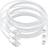 MMOBIEL 3x USB auf 8 pin Lightning Kabel Aufladekabel für Produktbild-Vorschau 1