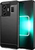 Realme GT3 Hülle, Carbon-Faser TPU Silikon Stoßfest Produktbild-Vorschau 1