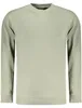 Grüner Pullover für Herren - Langarm, Rundhals, mit Produktbild-Vorschau 1
