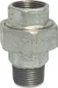 Gewindefitting Temperguss Verschraubung Typ Flach 1 1/4" IG Produktbild-Vorschau 1