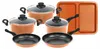 Herzberg HG-04838: 9 Pieces of Non-Stick Copper Cookware Voir les images du produit 6
