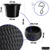 KADAX Hängetopf, Blumenampel mit Kette und Haken, Produktbild-Vorschau 3