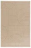 Kurzflor Teppich, Wohnzimmer, Boho Geometrisch -Beige - Produktbild-Vorschau 1