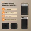 Termoventilatore in Vetroceramica Vulpes Goods, Anteprima dell’immagine prodotto 11