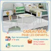 AIYAPLAY Table enfant avec chaise, ensemble table et 2 Voir les images du produit 9