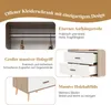 Merax Armoire pour enfants double set, chambre d'enfant Voir les images du produit 12