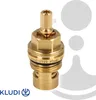 A close-up studio shot of a brass faucet cartridge. Náhľad obrázku produktu