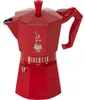 Bialetti Moka Exclusive, Moka-kan, Rood, Aluminium, 6 Productafbeelding-voorbeeld 4