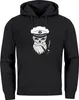 Hoodie Herren Sweatshirt Totenkopf Kapitän Captain Skull Produktbild-Vorschau 4
