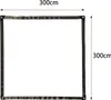 Yakimz Transparente Plane 300 × 300 cm, mit Ösen und Seil, Produktbild-Vorschau 2