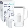 AquaFloow Wasserfilter Kanne 2,5L Grau + 3 Filterkartuschen Produktbild-Vorschau 1