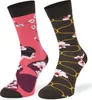 SKIETY Bunte Lustige Socken für Erwachsene Baumwolle, Produktbild-Vorschau 1